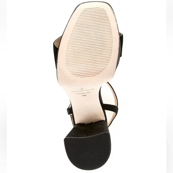 NWT Antonio Melani Seena Suede Platform Dress Sandals Sz 8 (no original box) - Picture 7 of 13